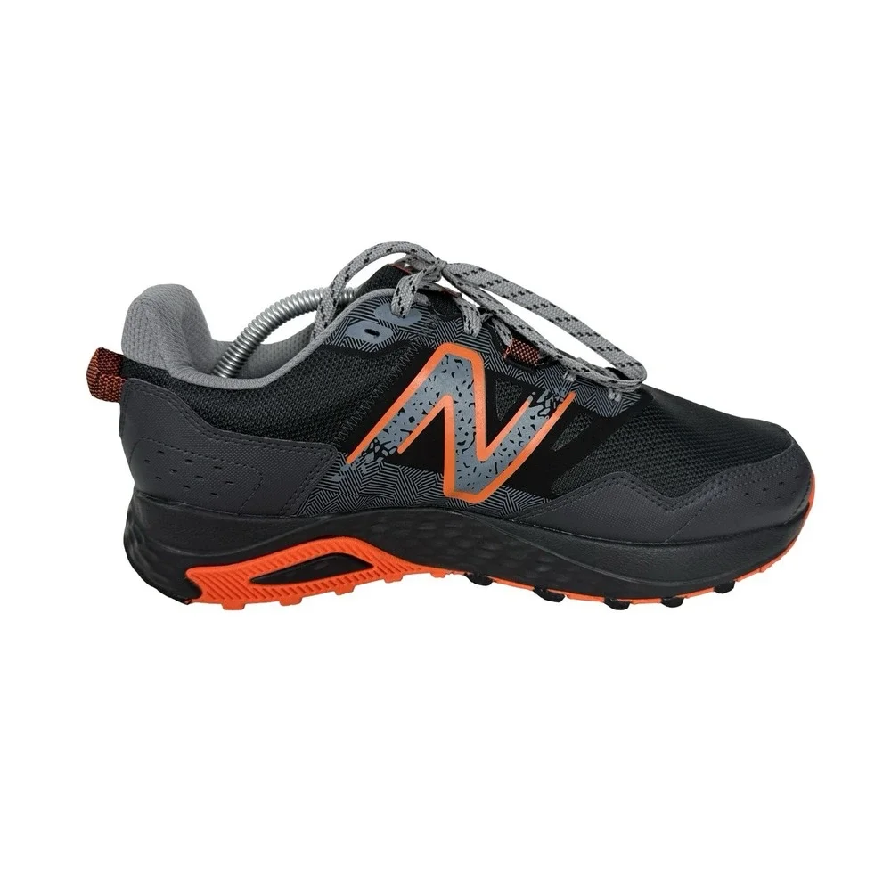 New Balance Mens Size 10 D Sneaker 410v8 MT410LO8 Gray Running Shoes T410 EUC